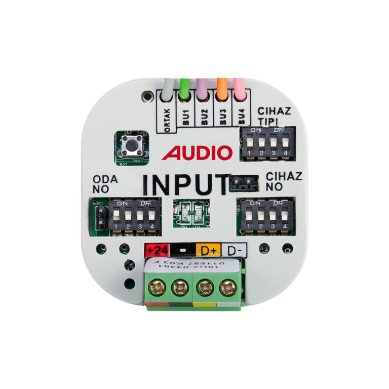 İnput Modülü (Anahtar Arkası) Audio Elektronik A.Ş. Görüntülü